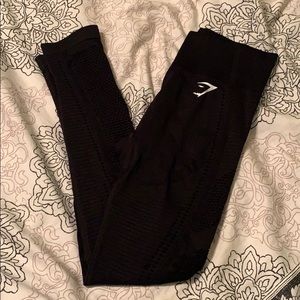 Gymshark Seamless Leggings - Black - Never worn!